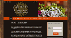 Desktop Screenshot of cafeoflifefenton.com